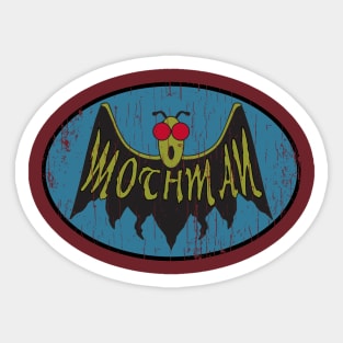 Mothman (distressed) Sticker